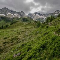 Beeindruckende Gipfel rund um die Keinprechthütte - Zinkwand und Vetternspitze