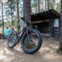 Der Kokalmuksen-Kierros-Weg bietet viele schöne Rastplätze im Nationalpark Hossa
