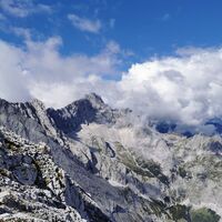 Ausblick hinüber zur Zugspitze