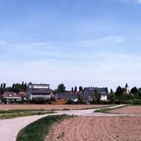 Kurz vor Ende der Tour wird man noch einmal mit einem Ausblick auf Mühlhofen belohnt