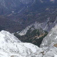 Blick zum Buchsteinhaus