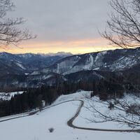 Hohe Dirn Runde in der kalten Jahreszeit