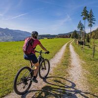Mountainbiken auf der Ramsau