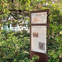 Infostele Wandermusikanten Salzgitter-Bad am Klesmperplatz