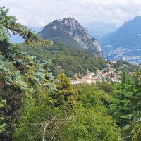 Chiesa von Carona vor dem San Salvatore