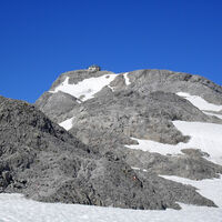 Matrashauses (Ostseite) von der Übergossenen Alm aus