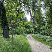 Der Weg ist zumeist beschildert, aber nicht inflationär. Rote Markierungen gibts auch manchmal.