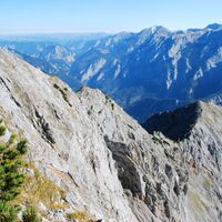 Die Riegerin (1939 m) aus dem Brunntal