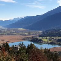 26.7 km Pressergersee mit Ruine Khünburg