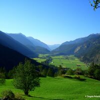 Das Ötztal bei Längenfeld in Tirol