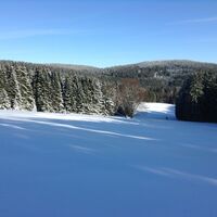 Die "Mondscheinwiese" im Winter