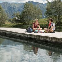 Pause am Badesee und Restaurant Davos Munts