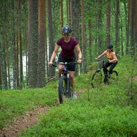 Die Taitajan-Route eignet sich hervorragend zum Mountainbiken