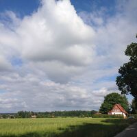 Aussicht mit Blick auf das Wanderheim Zavelstein