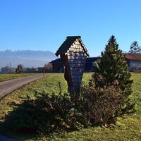 Kurz vor Wimmern: Untersberg und Hochstaufen