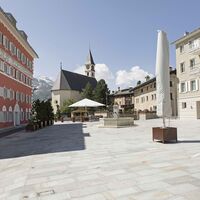 Dorfplatz von Silvaplana