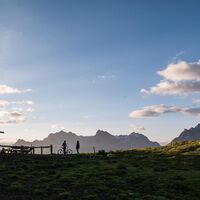 Alp Laret oberhalb Ftan