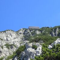 Aufstieg am Naturfreundesteig