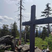 Tschechisches Gipfelkreuz Zwercheck