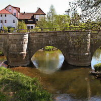 Werra-Steinbogenbrücke Einhausen