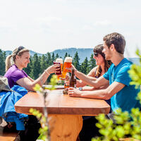 Einkehr an der Todtnauer Hütte