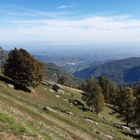 Panorama von der Ortschaft Ivert