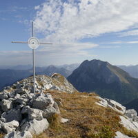 Gipfelkreuz der Gsuchmauer