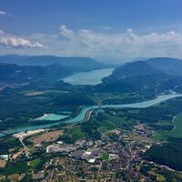 Blick vom Fenestrez zwischen Culoz und dem Grand Colombier