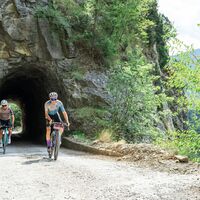 Gravel nach Ste Anne Clans