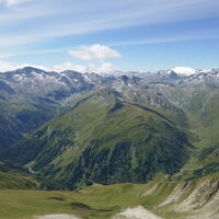 Blick in die Ankogelgruppe mit Murursprung