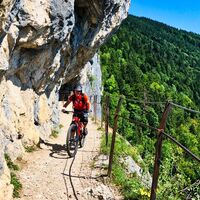 Ewige Wand oberhalb Bad Goisern