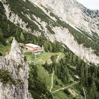 Blick vom Krautgartl zum Buchsteinhaus