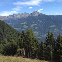 Ausblick am Aufstiegsweg