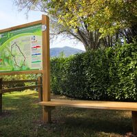 Plan der Trail-Strecken von Contrevoz