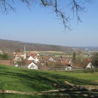 Blick auf Stetten