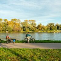 Uferpromenade in Germersheim am Rhein