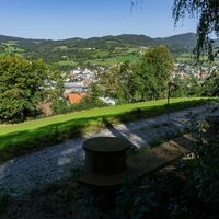 Nach Krempersbach - Rastplatz mit Blick auf Pöggstall