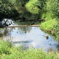Okeransicht Neubrück, alter Mühlenstandort
