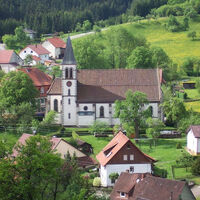Kirche St. Jakob in Zimmern unter der Burg