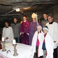 Barbarafeier am 4. Dezember in der Sunfixlhöle