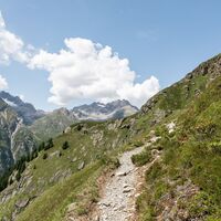 Weg zum Aussichtspunkt Gahwinden