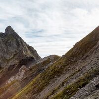Bilkengrat bei der Schwarzen Scharte - Trittsicherheit und Schwindelfreihet erforderlich
