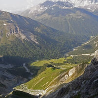 Piz Lischana: S-charl - Scuol