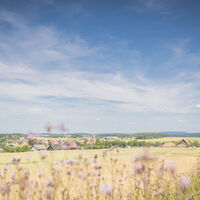 Locherhof Eschbronn Aussicht auf Alb