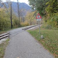 Querung der Museumsbahn