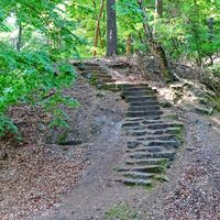 Treppe zum Marienhäuschen