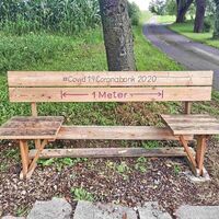 Coronabankerl am Marterlweg, Hartbergland in der Oststeiermark