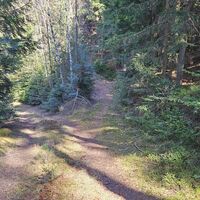 24.5 km An der Gabelung rechts halten