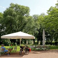 Sonnenterrasse im Gutshof