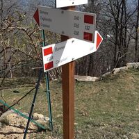 Richtungspfeile bei den Ciampas